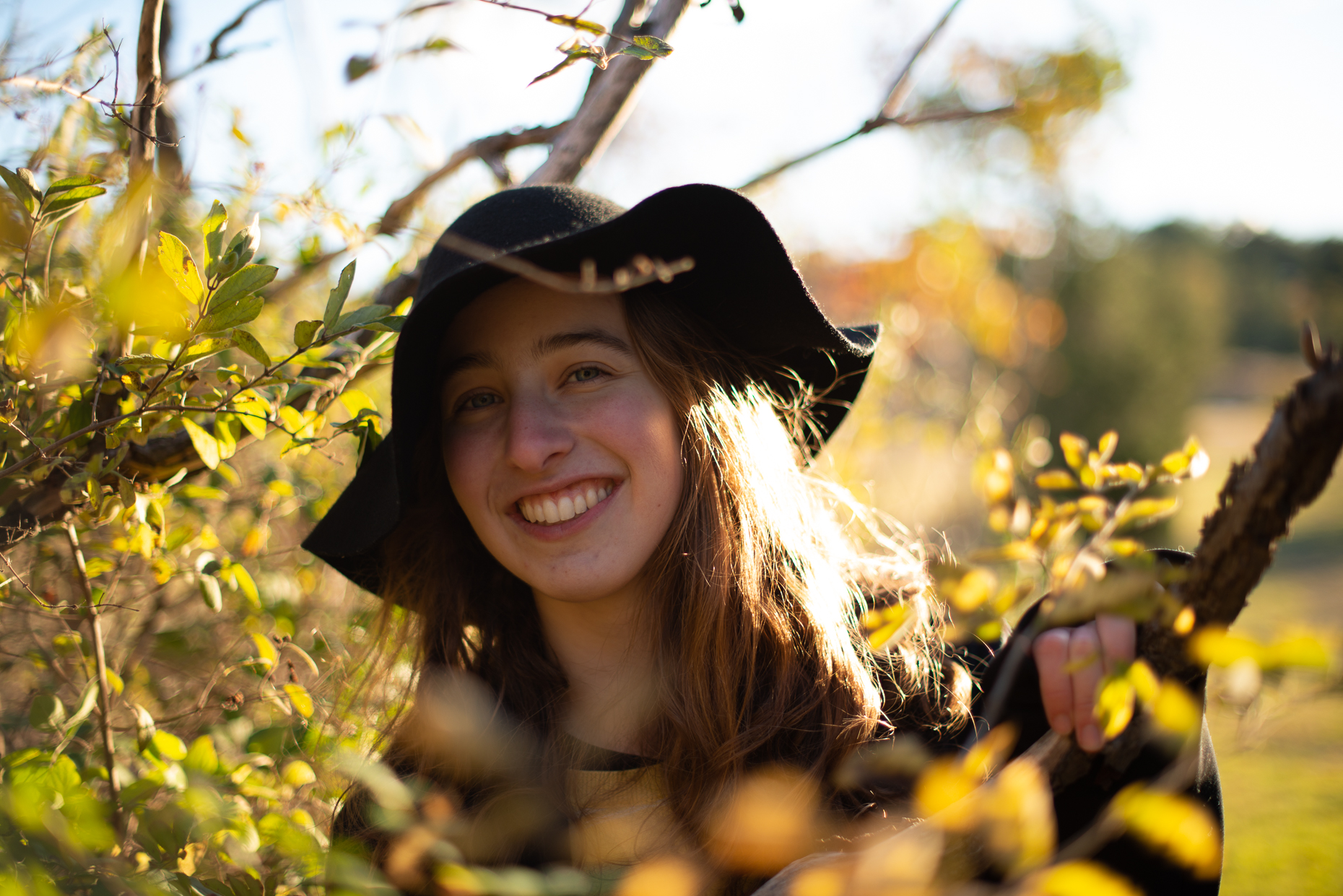 Annabelle in hat